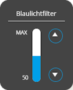 Blaulichtfilter