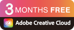 3 MONTHS FREE Adobe Creative Cloud