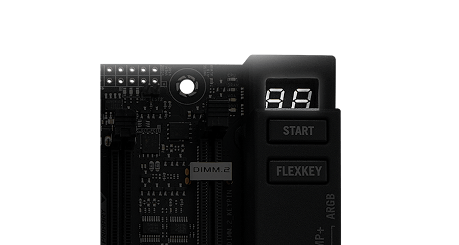 Q-CODE auf ROG Crosshair X870E Extreme