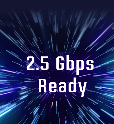 Quad 2,5G-Anschluss