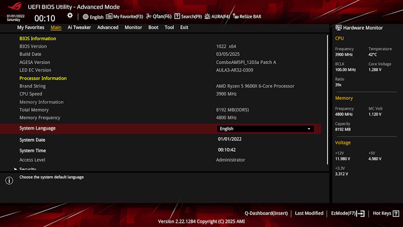 UEFI BIOS
