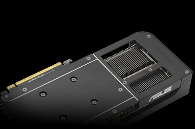 Prime RTX 5050 card backplate vent