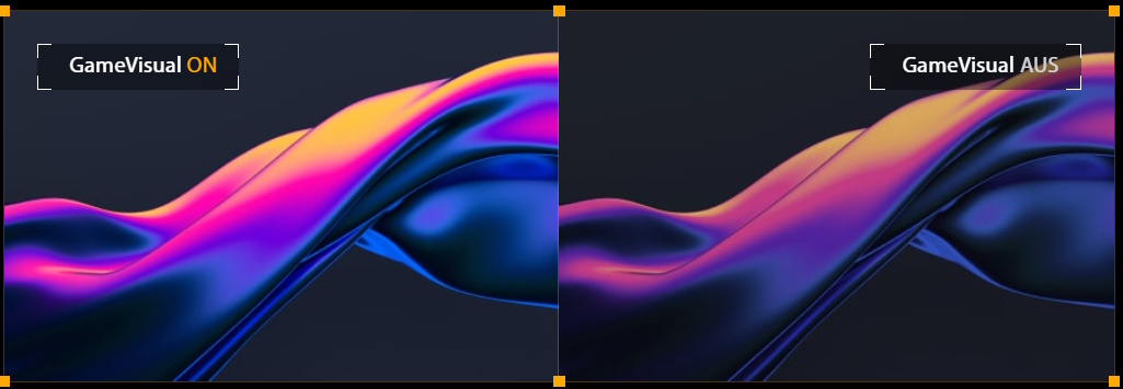 GameVisual sRGB mode ON/OFF