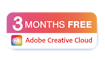 Adobe 3 month free bundle