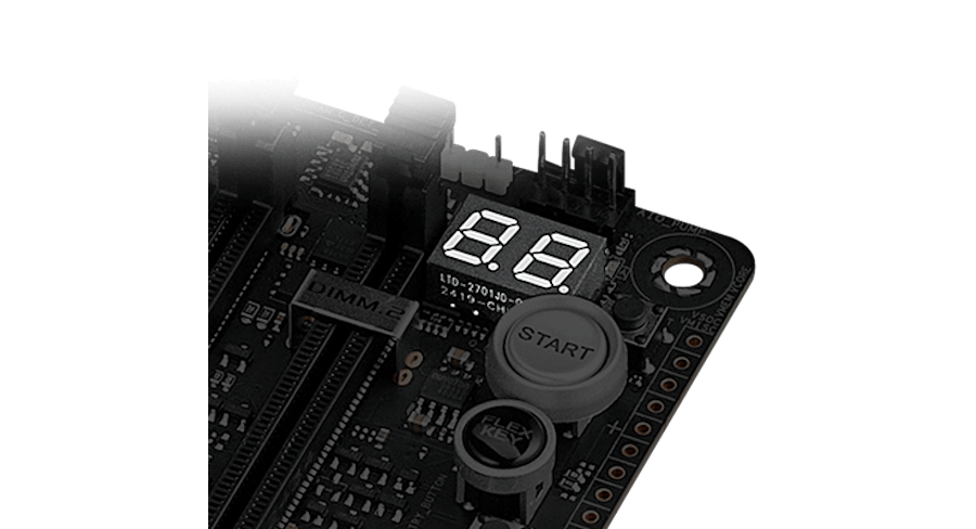 Q-CODE on ROG Crosshair X870E Apex