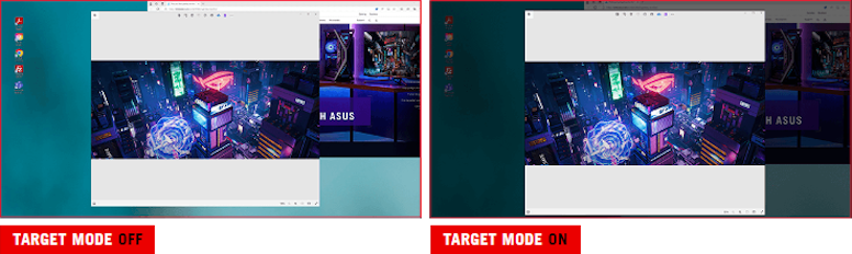 The screenshot of the desktop with two open windows. / The screenshot of the desktop with two open windows, with the top window on normal brightness, and the other window dimmed.
