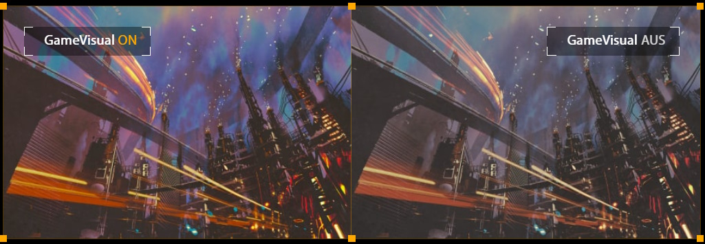 GameVisual Scenery mode ON/OFF
