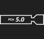 PCIe 5.0 slot icon