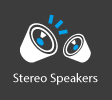 built-in speakers