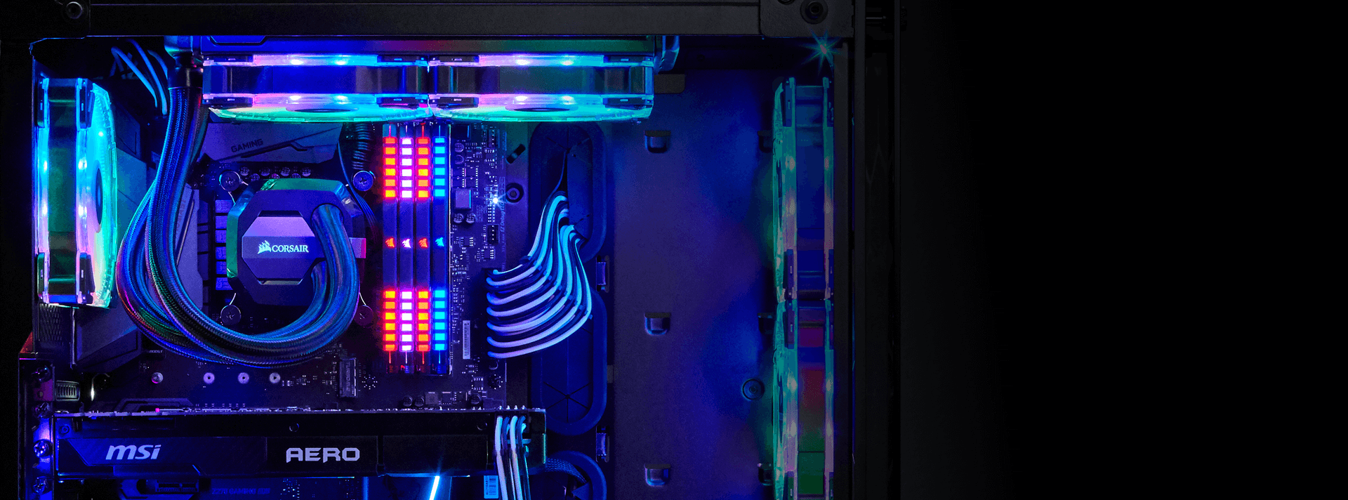 CORSAIR Vengeance RGB DRAM 64GB (4 x 16GB) 288-Pin DDR4 3333 (PC4 