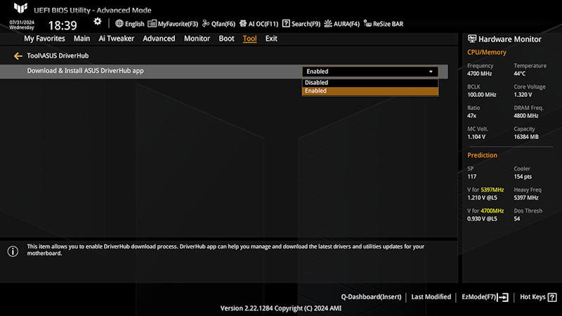 ASUS DriverHub
