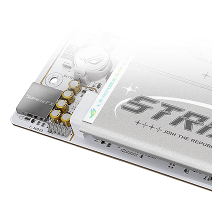 Das Strix B850-G Motherboard verfügt über SupremeFX Audio.
