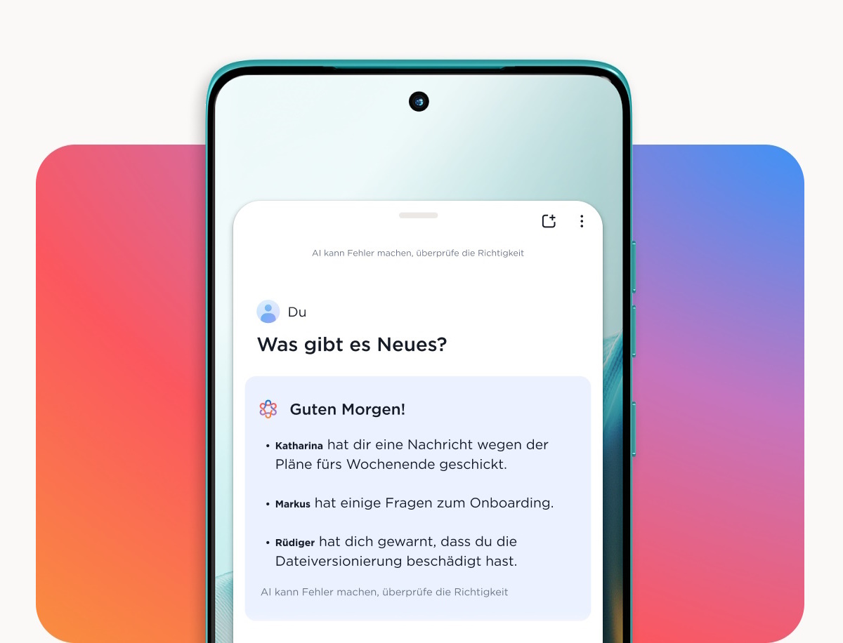 AI filtert das Rauschen