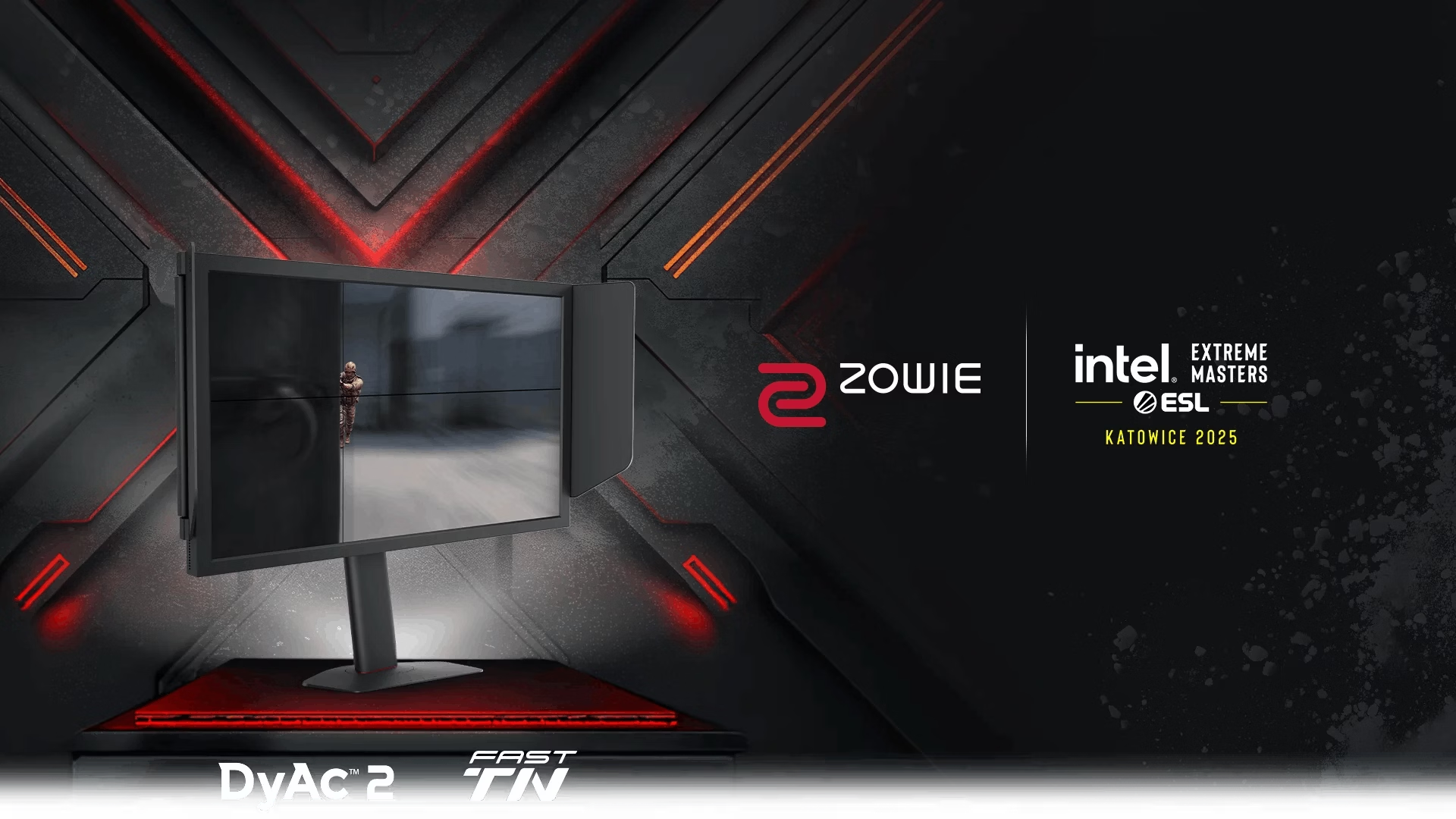 Zowie XL2586X+ Fast TN 600Hz DyAc™ 2 Gaming Monitor for Esports
