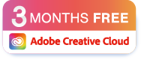 Adobe 3 month free bundle