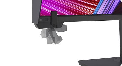 PA32UCXR features a built-in motorized flip colorimeter.