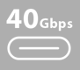 USB4 40Gbps Symbol