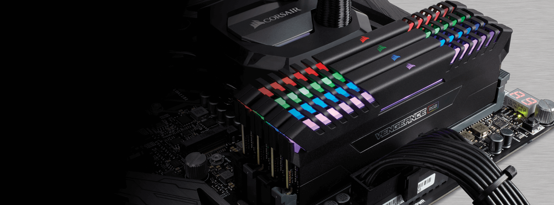 メモリー CORSAIR DDR4 16GB (2x8GB) 3000MHz CORSAIR Vengeance RGB 16GB (2 x 8GB) DDR4 3000 (PC4 24000) Desktop