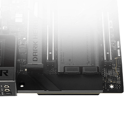 ROG Crosshair X870E Dark Hero features Gaming Audio