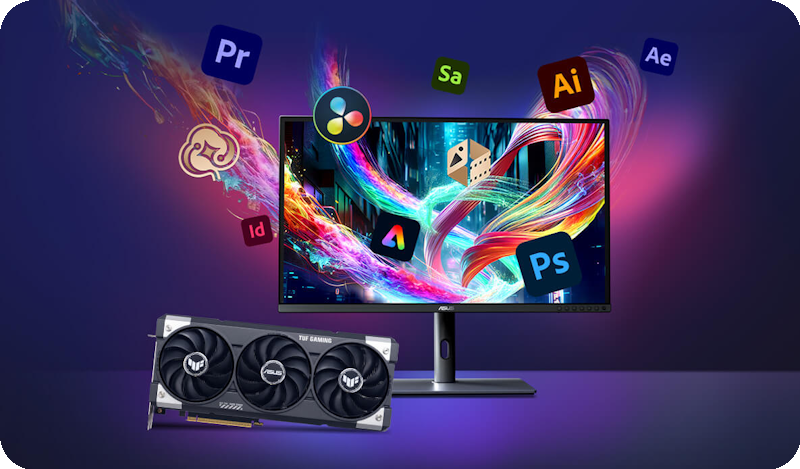 Digital art software interface displaying a drawing of an eagle on the left and a colored image of an eagle in flight on the right, with various editing tools and options