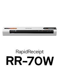 B11B253205, RapidReceipt® RR-70W Wireless Mobile Receipt and Colour  Document Scanner, Receipt Scanners, Scanners, For Work