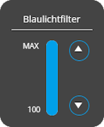 Blaulichtfilter