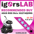 IGOR'S LAB RECOMMENDED BUY