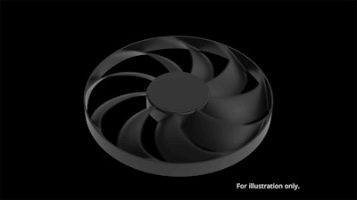 Dual RTX 5050 fan illustration