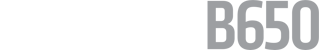 logo of AMD Ryzen; logo of AMD B650