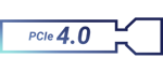 PCIe 4.0 slot logo