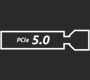 PCIe 5.0 slot icon