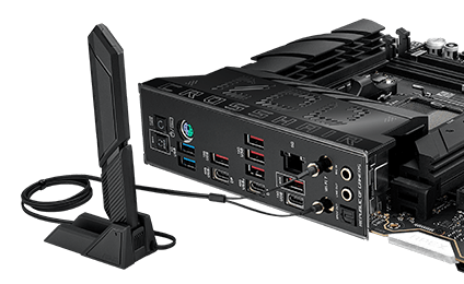 ROG Crosshair X870E Apex with ASUS WiFi Q-Antenna