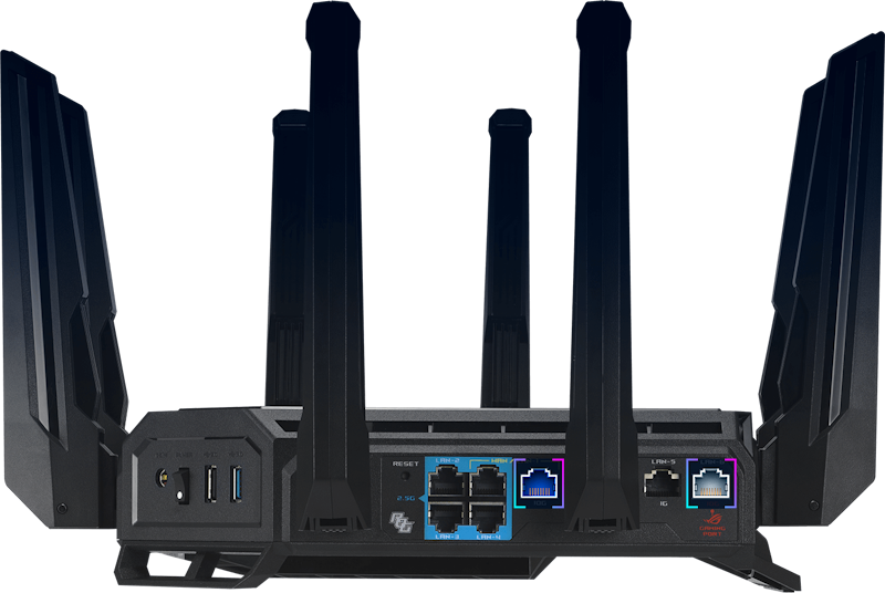 ASUS ROG Rapture GT-BE98 PRO First Quad-Band WiFi 7 Gaming Router