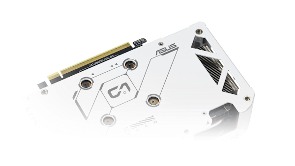 ASUS Dual Radeon RX 9060 XT Graphics Card DUAL-RX9060XT-16G-WHITE