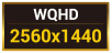 WQHD 2560x1440