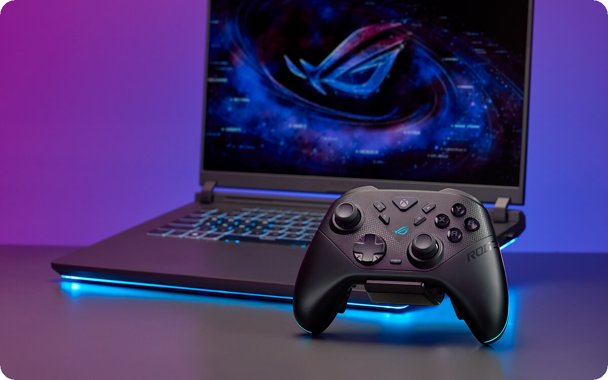 ROG RAIKIRI II Xbox Wireless with XBOX console
