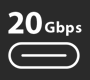 USB4 20Gbps icon