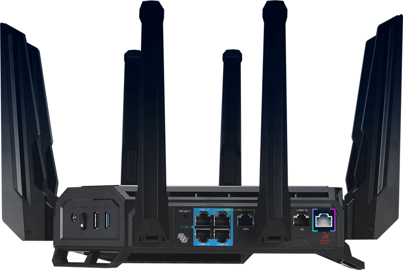 ASUS ROG Rapture GT-BE98 PRO First Quad-Band WiFi 7 Gaming Router