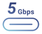 USB 5 Gbps Logo