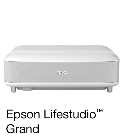Lifestudio Grand Ultra Short Throw Laser Projector – White – 4K