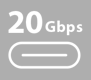 USB4 20 Gbps Symbol