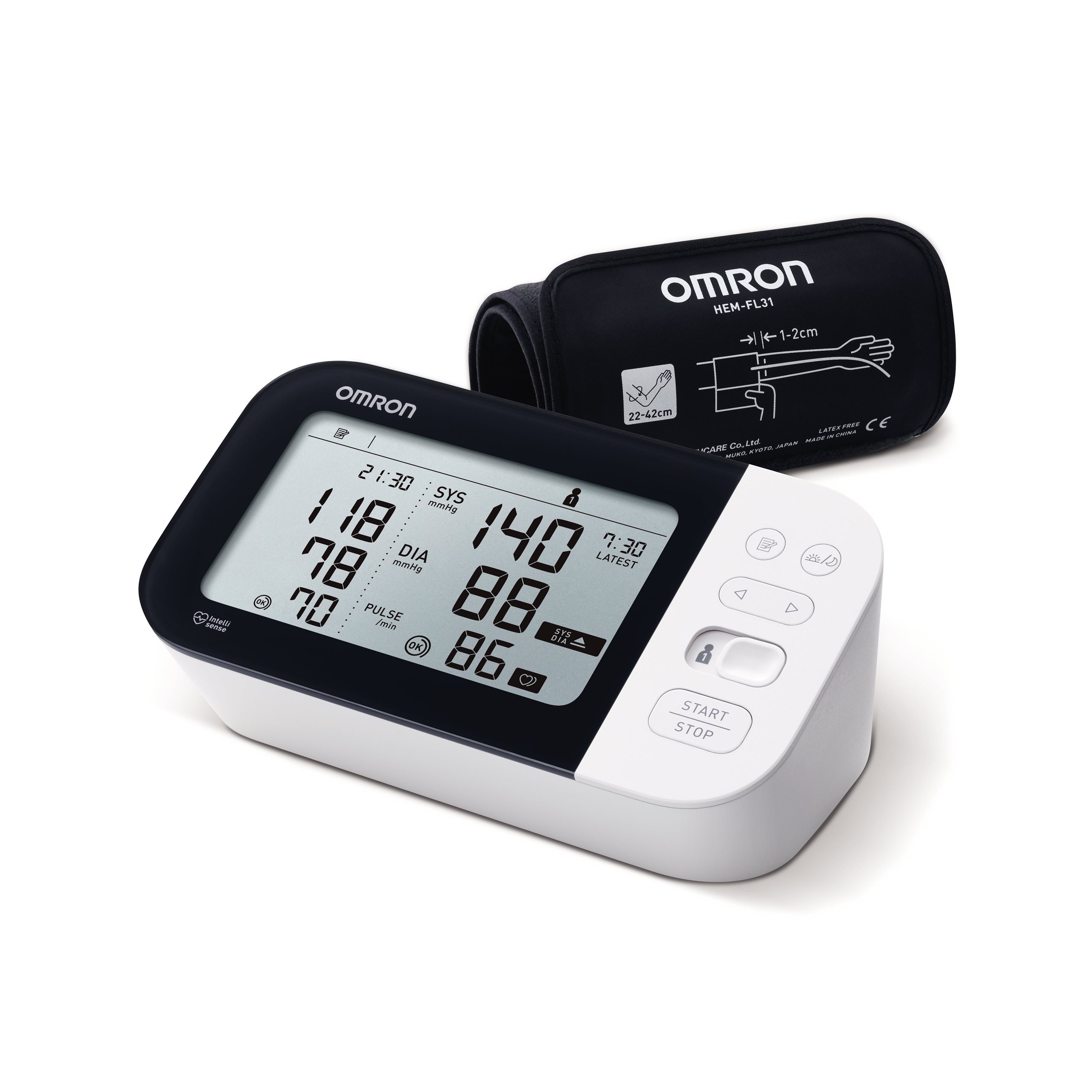 7 Series Upper Arm Blood Pressure Monitor (10/cs)