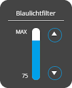 Blaulichtfilter
